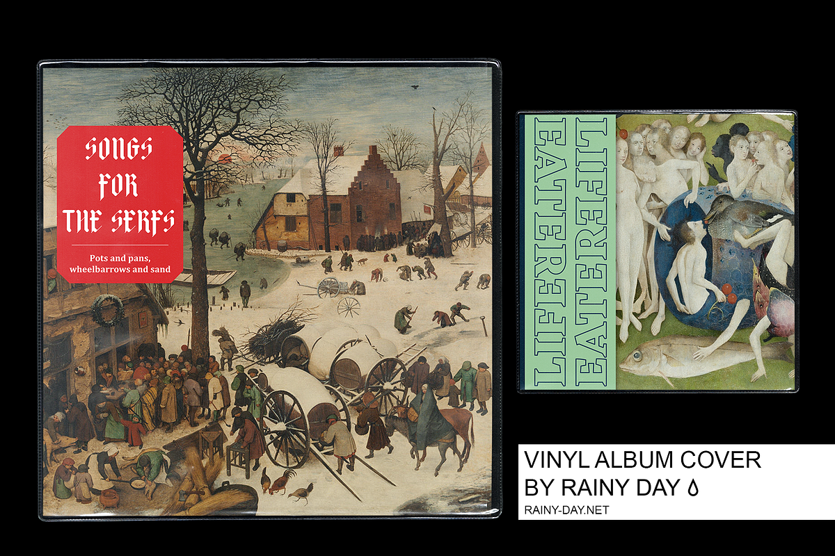 Vinyl Cover Album Art Megapack 7-12, a Product Mockup by Rainy Day (Photo 8 of 17)