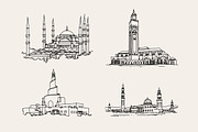 Mosque Minimalist Illustration, an Object Illustration by Adora ARTS (Thumbnail 2 of 8)
