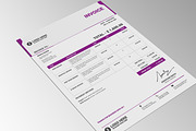 Invoice Template Vol-2, a Print Template by alimran24 (Thumbnail 4 of 11)