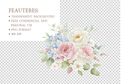 Pastel Wildflower Clipart Bundle, an Illustration by MockupWizard (Thumbnail 4 of 5)