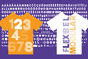 FONT Flexibel Modular, a Sans Serif Font by Typo Graphic Design (Thumbnail 5 of 5)