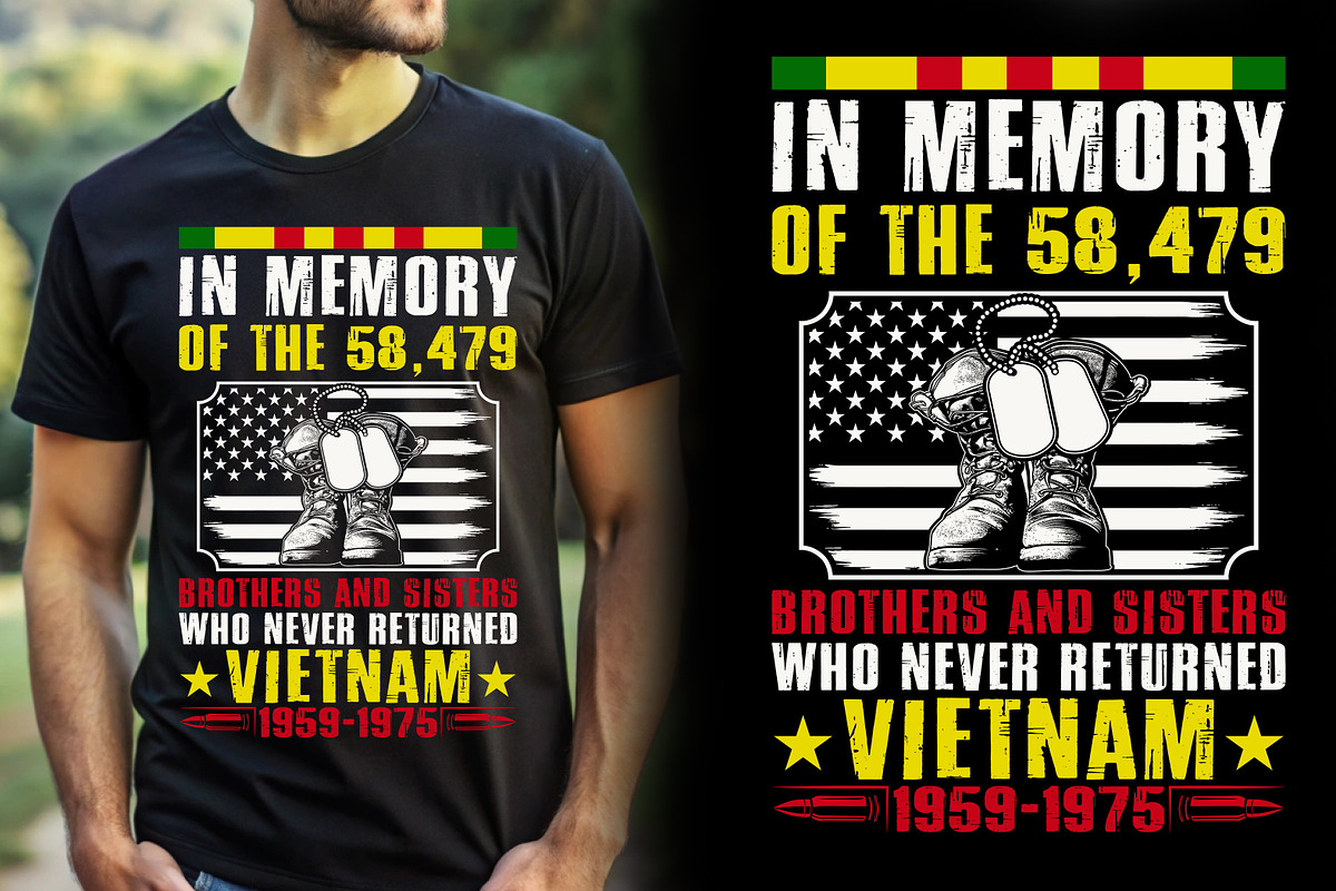 Veteran T-shirt Design, a Graphic by Crafts Bundle (Photo 2 of 2)