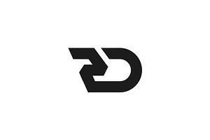 DZ or ZD logo and icon design, a Branding & Logo Template by mrshamsjaman