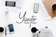 Yuniarsih // Luxury Signature Font, a Script Font by yantodesign (Thumbnail 5 of 9)