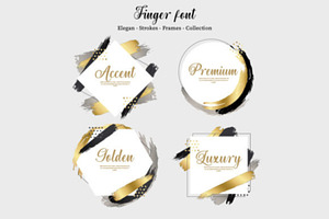 Finger Font - Modern Calligraphy