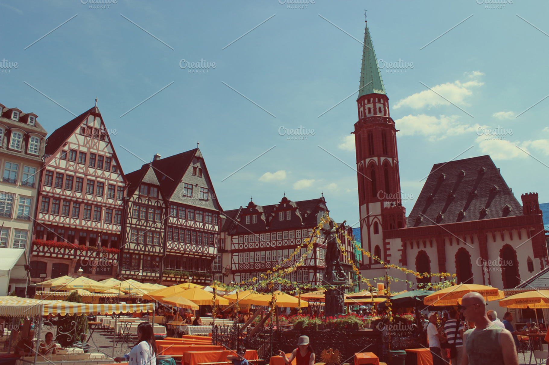 Festival on roemer germany containing frankfurt, germany, and main, an Arts & Entertainment Photo by Beavergraphy