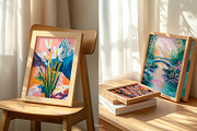 Simple interior. — 19 Frame mockup, a Household Mockup by Trissa (Thumbnail 7 of 8)