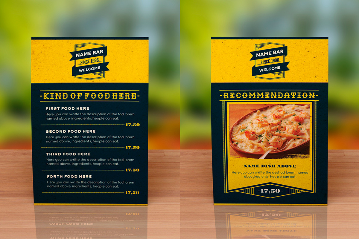 Elegant Food Identity 4, a Brochure Template by Luuqas Design (Photo 5 of 6)
