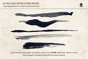 Squid Brush Pack for Procreate, a Brush Add-On by Frankentoon Store (Thumbnail 6 of 7)