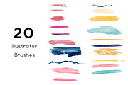 Watercolor Logo Kit, a Branding & Logo Template by Design Unique (Thumbnail 7 of 11)