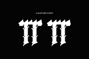 Rock Glempo - Music Font, a Blackletter Font by Iqsiart Studio (Thumbnail 7 of 10)