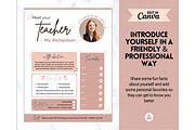 Meet the Teacher Template - Canva, a Templates & Theme by Templatables (Thumbnail 4 of 9)