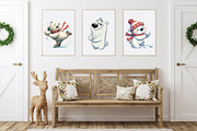 Cute Polar bear. Clipart, PNG., an Animal Illustration by KENO Mascots (Thumbnail 6 of 8)