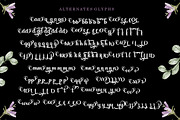 Bertha Script, a Script Font by Romiecreative (Thumbnail 9 of 10)