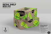 Retail Shelf Box 12 Packaging Mockup, a Product Mockup by INCDesign (Thumbnail 8 of 9)