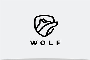 Wolf Head Logo