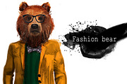 Set bear portraits .4 styles, an Animal Illustration by art_mouse (Thumbnail 4 of 5)