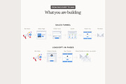Systeme.io Rosy Sky Sales Funnel, a Landing Page Template by Hayley's Digital Hub (Thumbnail 4 of 10)