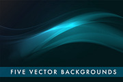 Neon glowing wave, magic energy, a Pattern Graphic by majcot (Thumbnail 1 of 6)
