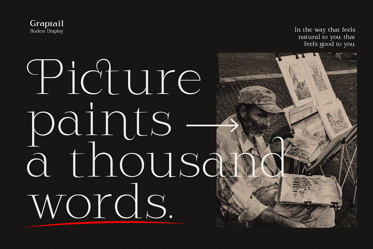Rodest - Font Family, a Serif Font by Graptail (Photo 7 of 13)