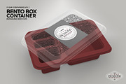 Bento Box Container Mockup, a Cups & Container Mockup by INCDesign (Thumbnail 4 of 7)