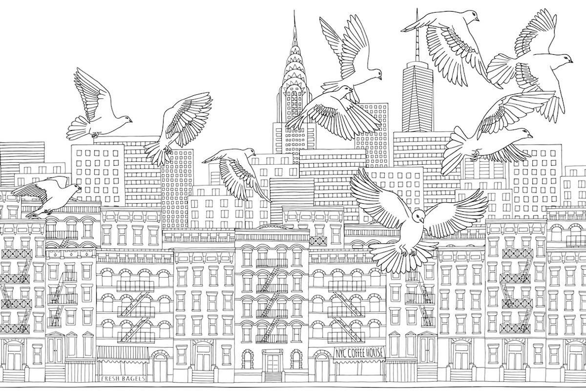 New York - Seamless Banner + Pattern, an Illustration by Franzi draws (Photo 3 of 3)