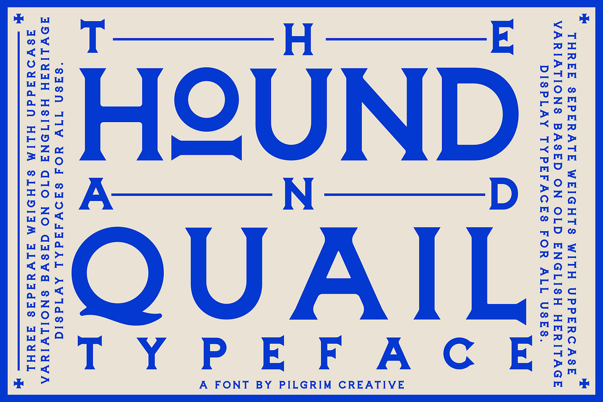 The Hound & Quail, a Serif Font by PLGRM (Photo 1 of 4)