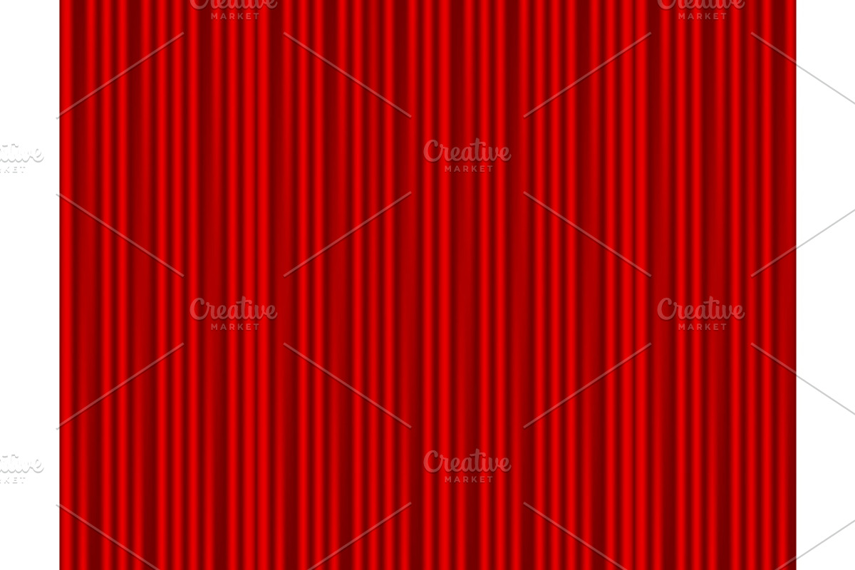 Curtain in a theater