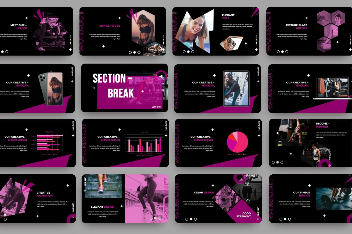 130+ Slides Powerpoint Templates, a Presentation Template by ResumeFabs (Photo 2 of 9)