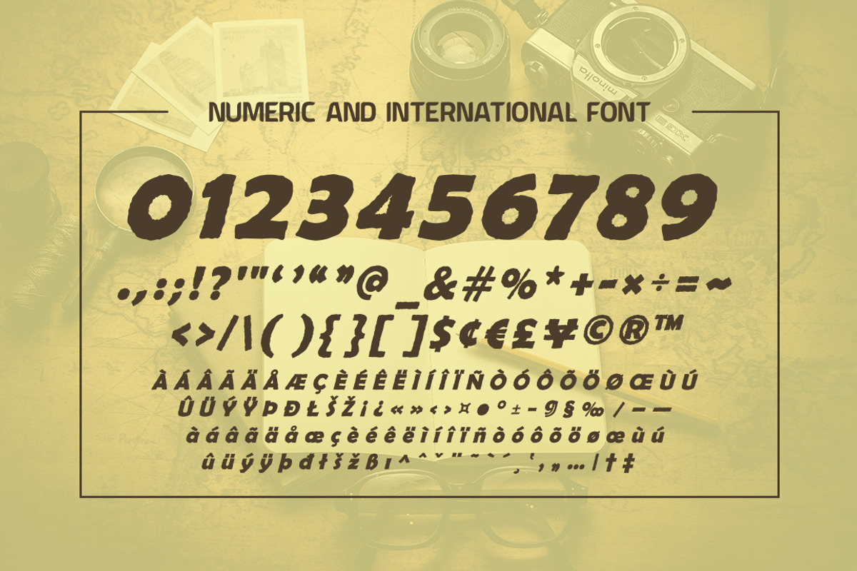 Rocky Boy Display Font, a Script Font by yantodesign (Photo 8 of 8)
