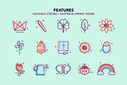 My Modern Icons - Spring & Easter, an Outline Icon by Fox & Bear (Thumbnail 3 of 4)
