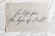 Aesthetic Shine Handwritten Script, a Handwritten Font by Littlehand (Thumbnail 2 of 9)