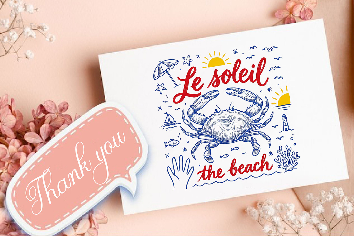 Le Soleil The Beach PNG, a Seasonal Illustration by Canvas Craft (Photo 7 of 7)