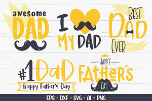 Father’s Day Cut Files Pack