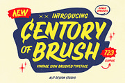 Century of Brush Font, a Handwritten Font by alit design (Thumbnail 1 of 17)