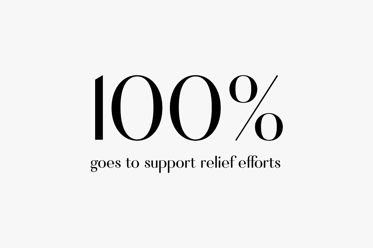 Houston Edition | 100% Relief Aid, a Sans Serif Font by Josh O. (Photo 3 of 6)