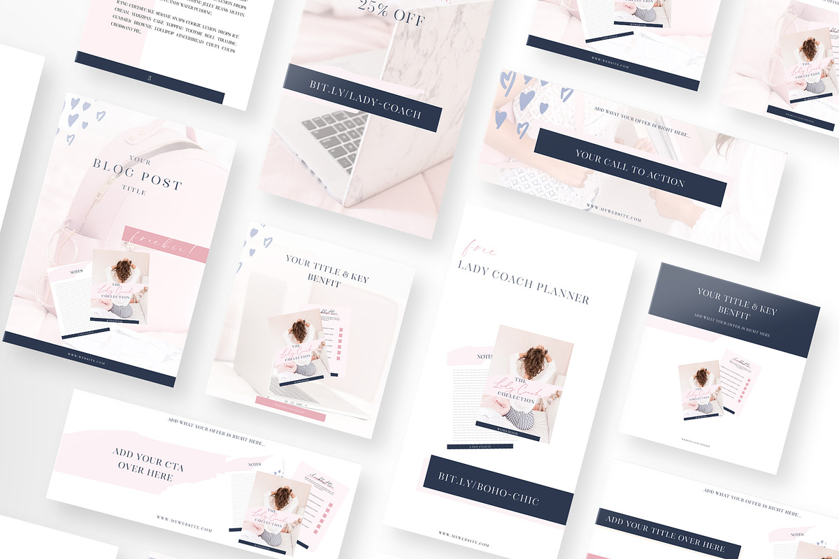Canva Course Bundle 70 Lady Coach, a Magazine Template by VanessaRyan.co (Photo 10 of 11)