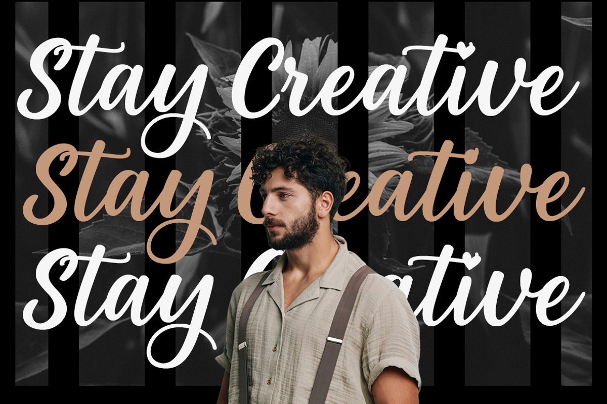 Bilgia Modern Calligraphy Font, a Script Font by cocodesign (Photo 4 of 6)