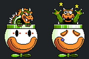 Mega set pixel Mario icons, an Object Illustration by MarkoBabii (Thumbnail 5 of 7)