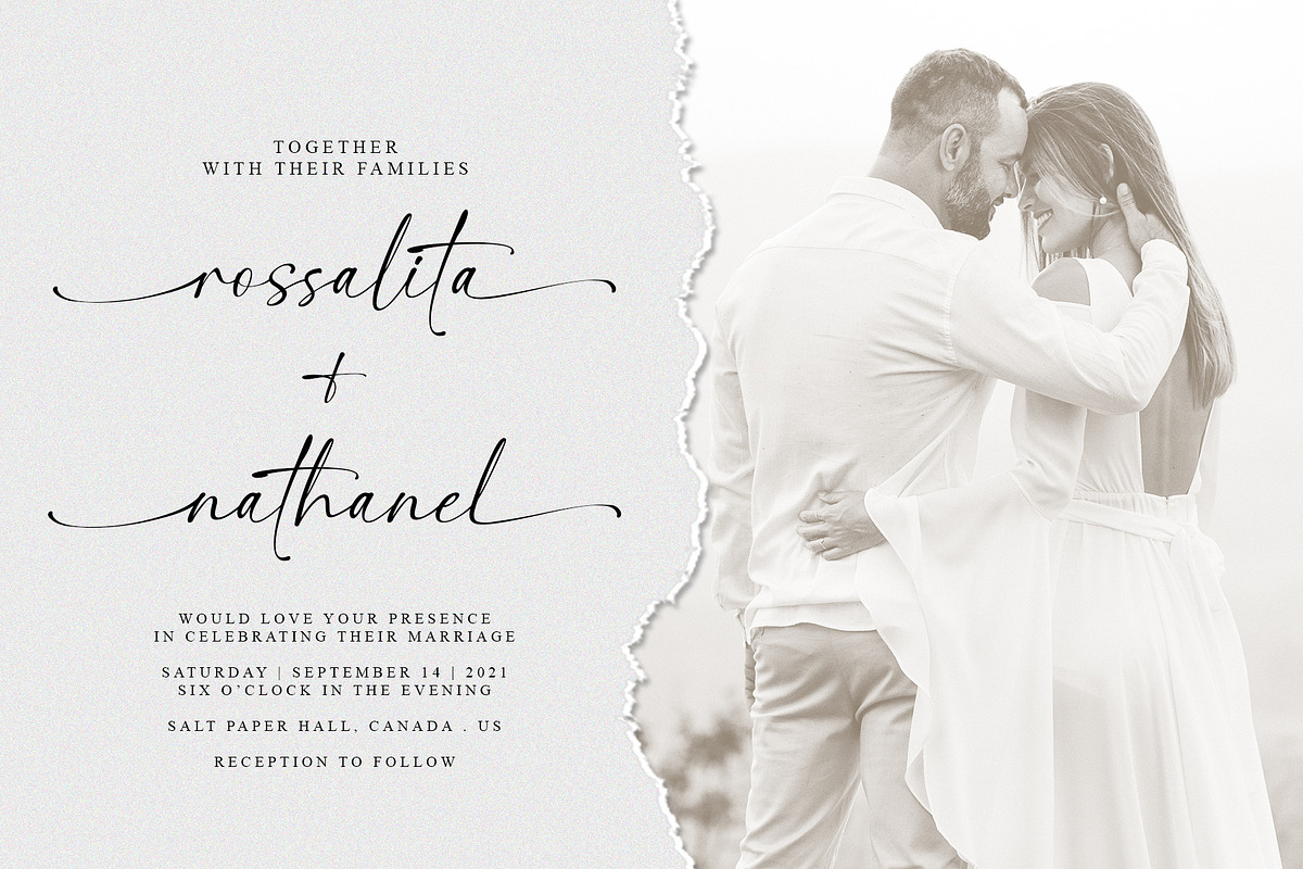 Harttiney - Handwritten Script, a Script Font by MJB Letters (Photo 5 of 10)