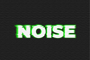TV Distortion Glitch Text Effect, a Templates & Theme by studiogstock (Thumbnail 2 of 2)