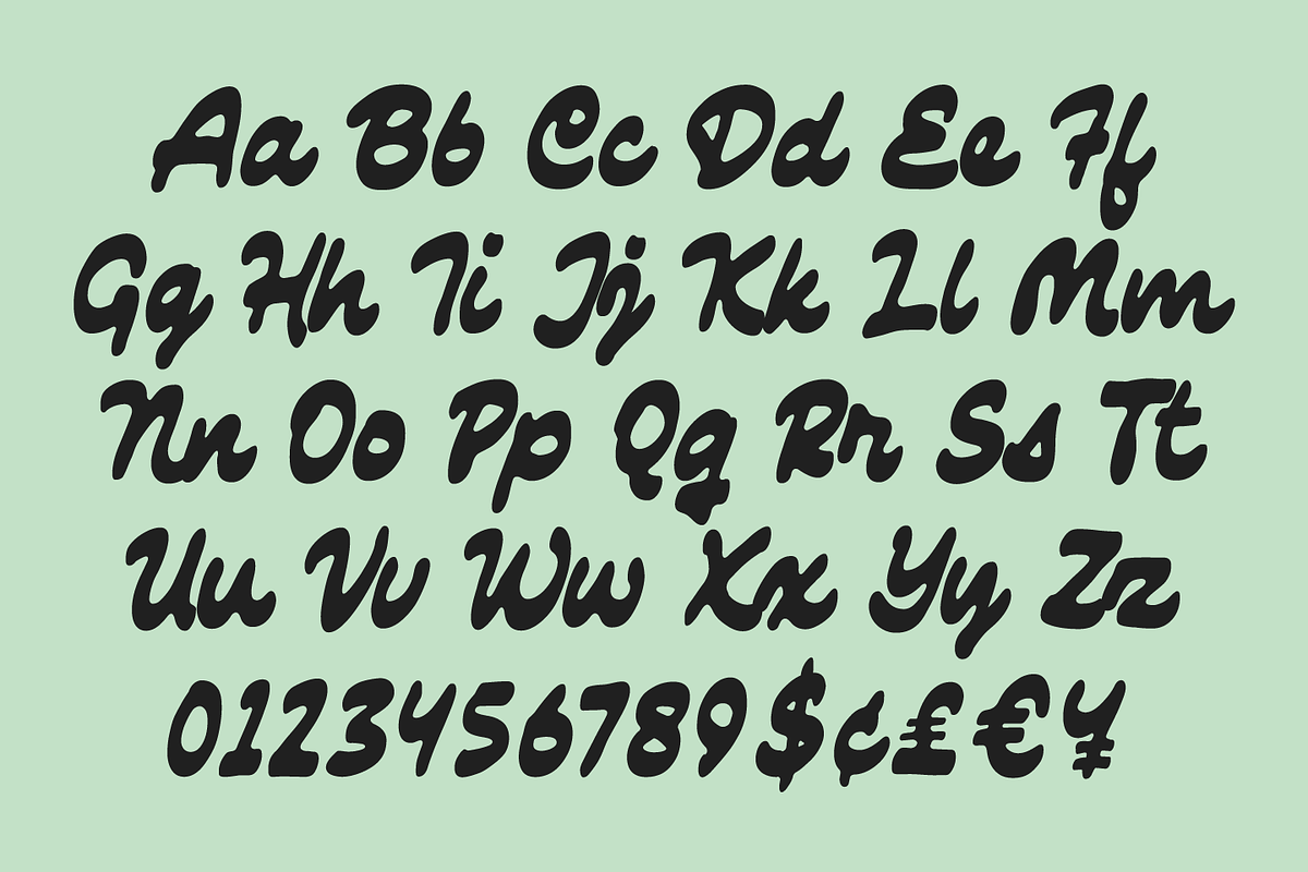 Mayluna - Bold Script Font, a Script Font by Zarma Type (Photo 3 of 13)