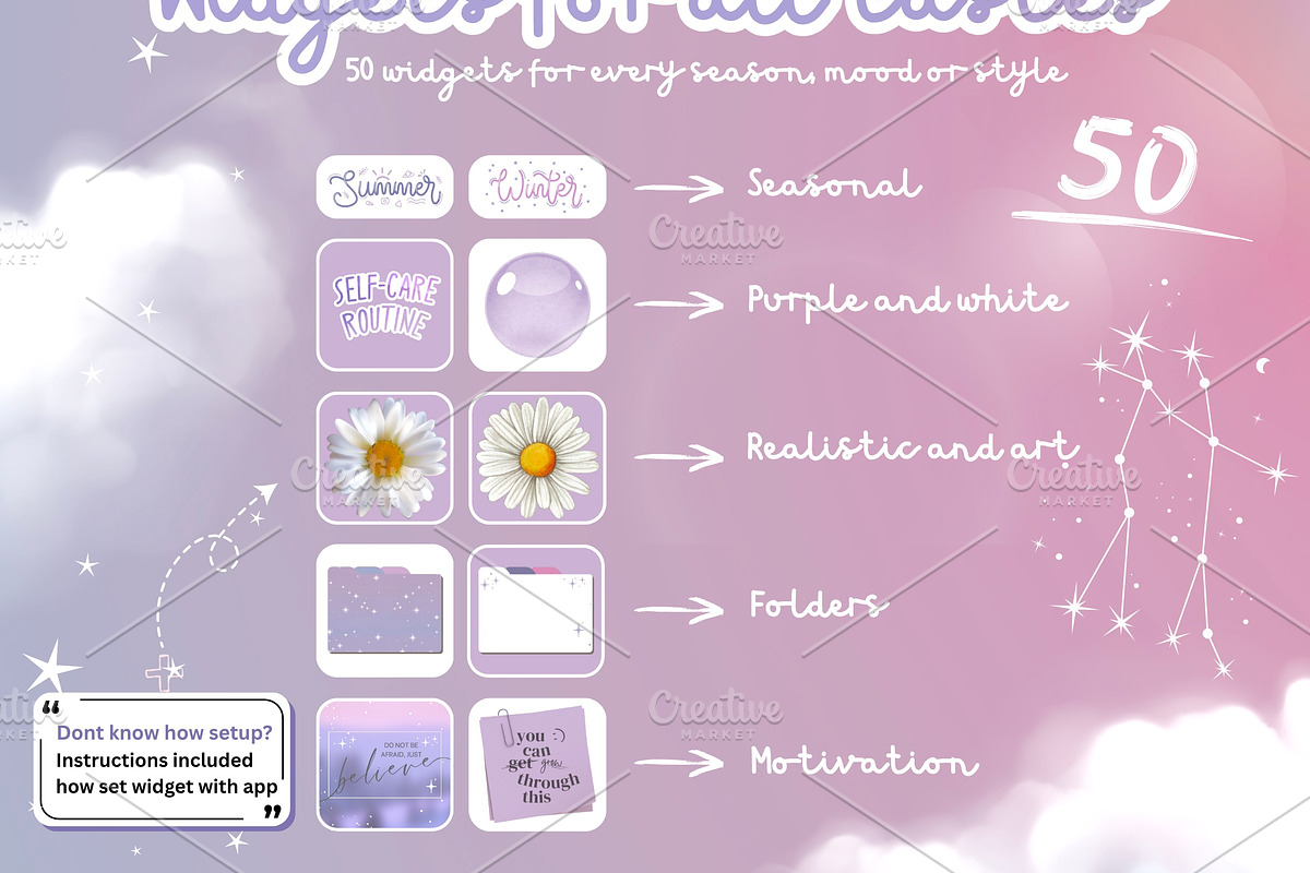Purple iPad and iPhone Theme + Icons, a Wallpaper Photo by BeeRubby (Photo 8 of 9)
