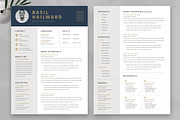 Resume Template / CV, a Resume Template by UpSolution (Thumbnail 3 of 5)
