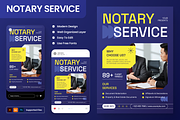 Notary Service Flyer Set, a Flyer Template by Annora Studio (Thumbnail 1 of 6)