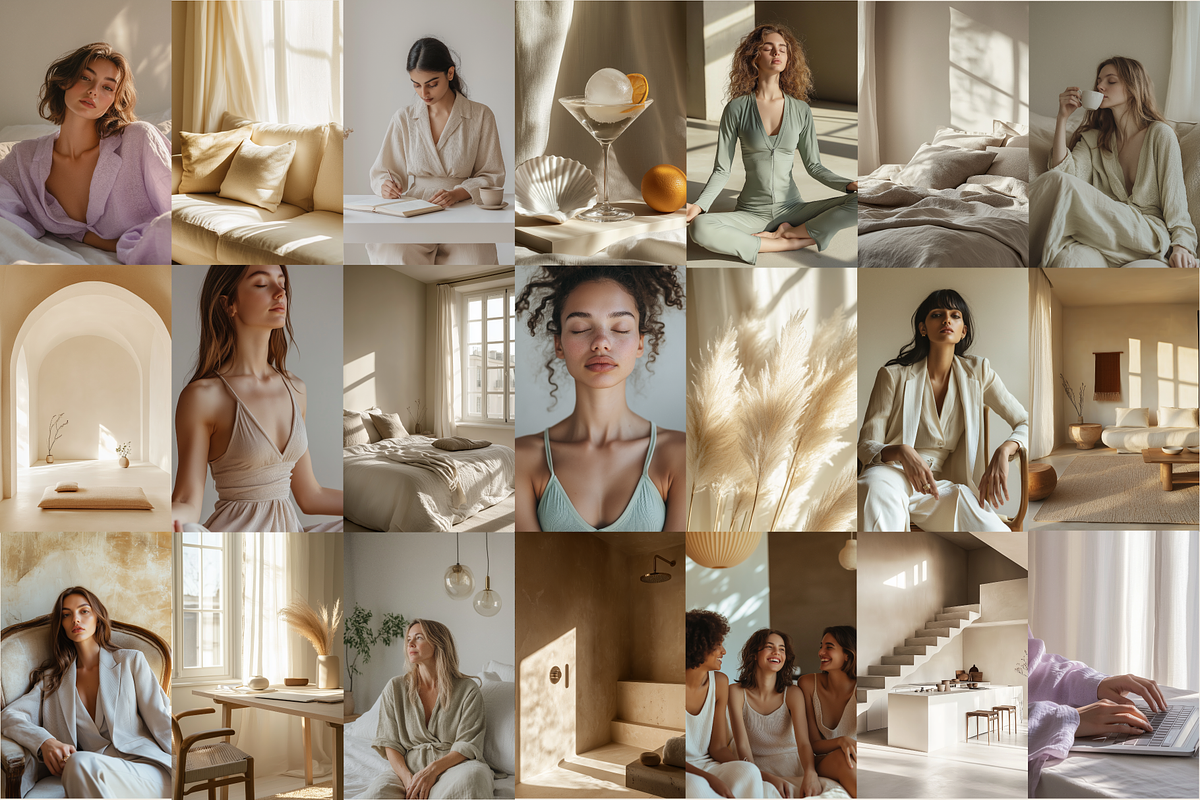 Modern Minimalist Lifestyle Images, a Person Photo by Luna Studio (Photo 10 of 10)