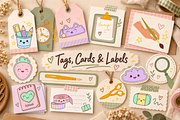 Planner & Stationery Clipart, an Education Illustration by Anna Studio (Thumbnail 11 of 11)
