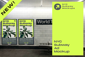 NYC Subway Ad Mockup