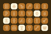 Animated Culture Icon Art Set, an Outline Icon by Prosymbols (Thumbnail 3 of 4)