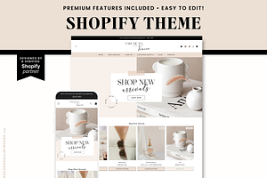 Shopify Theme White Aesthetic, a Shopify Template by Macarons and Mimosas